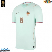 Frankrike Theo Hernandez #19 Bortedrakt EM 2024 Kortermet